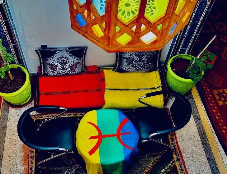 ガーデンビューファミリールーム, Hôtel Riad Atlas Dades
