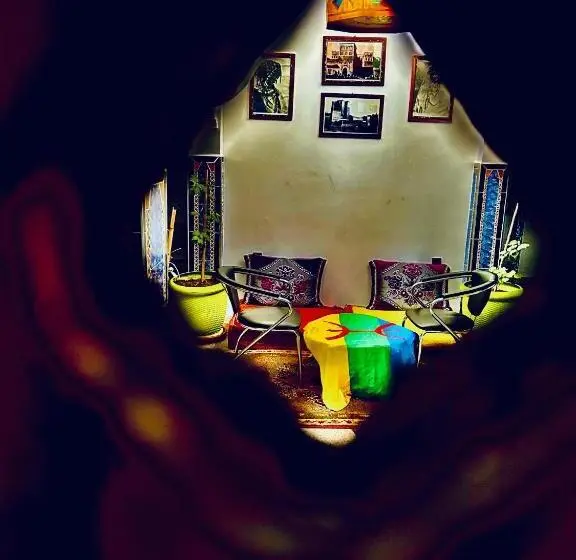 ガーデンビューファミリールーム, Hôtel Riad Atlas Dades