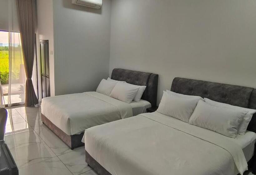 غرفة ديلوكس عائلية, Paddy Villea Inn