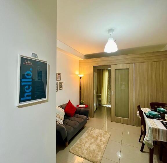 バルコニー付き1ベッドルームアパートメント, Shore Residences 1 Bedroom Condo Unit