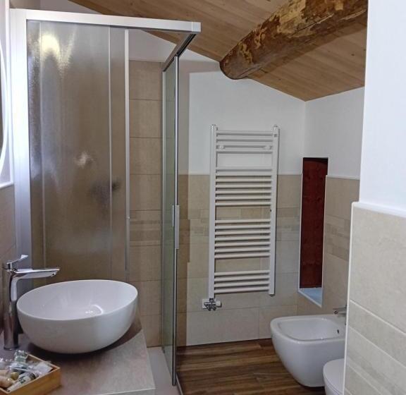 标准间带山景, Rifugio Cuneck