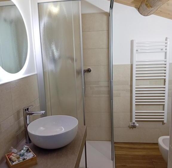 标准间带山景, Rifugio Cuneck