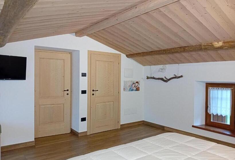 标准间带山景, Rifugio Cuneck