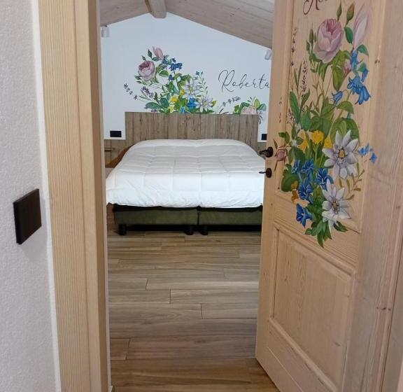 标准间带山景, Rifugio Cuneck