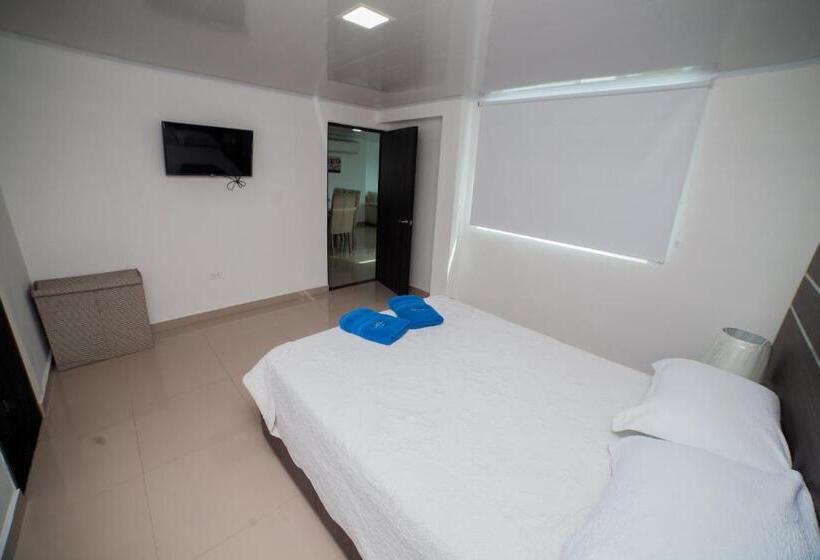 침실 1개 발코니 아파트, Apartamento Familiar En