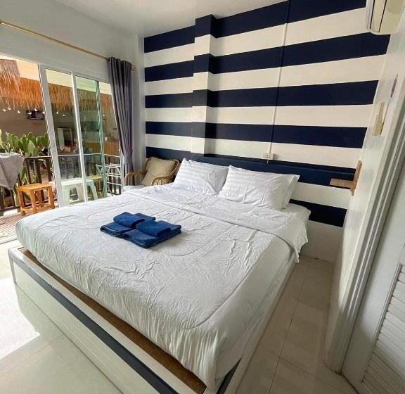 اتاق استاندارد با تخت بزرگ, Baancaptainhook Pool Kohlarn