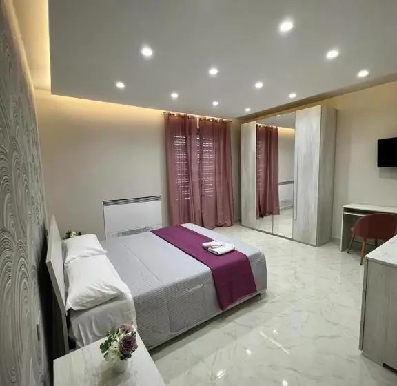Deluxe-huone King-vuode, Villa Abenante Pompei