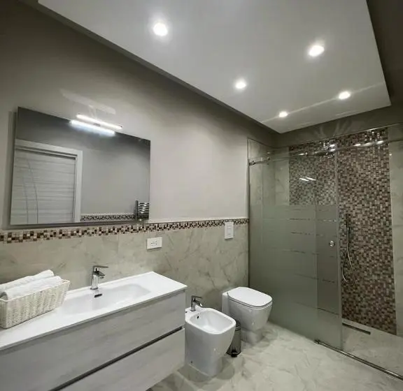 Deluxe-huone King-vuode, Villa Abenante Pompei