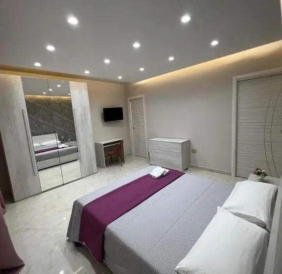 Deluxe-huone King-vuode, Villa Abenante Pompei