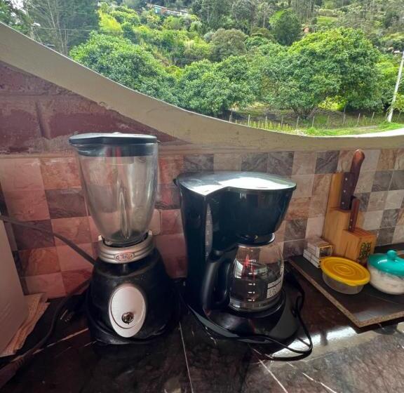 Standardrum med Terrass, Habitación Privada Con Terraza Panorámica, Cocina, Parqueadero