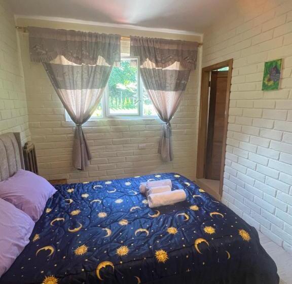 Standardrum med Terrass, Habitación Privada Con Terraza Panorámica, Cocina, Parqueadero