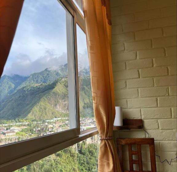 اتاق استاندارد با چشم‌انداز کوهستان, Habitación Privada Con Terraza Panorámica, Cocina, Parqueadero