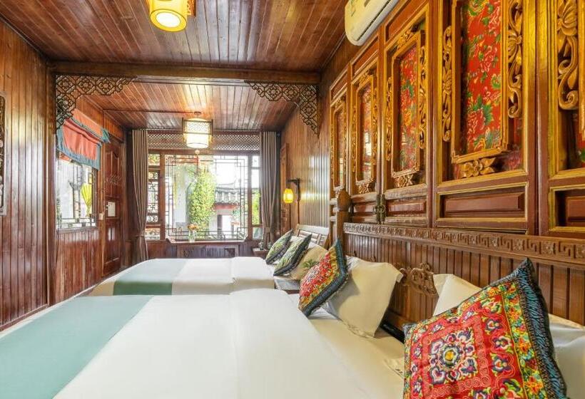 Familienzimmer, Gartenblick, Lijiang Ancient City View Inn