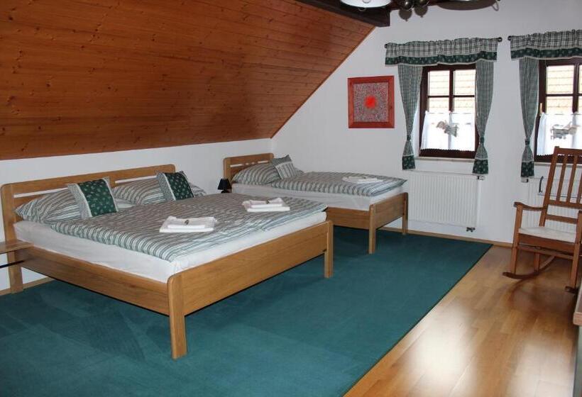 غرفة عائلية, Penzion Za Plotem