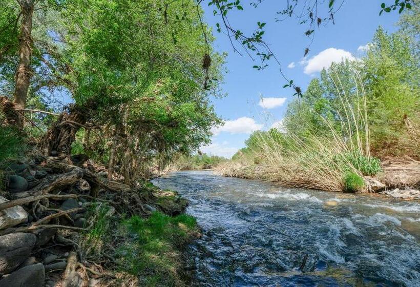 بنجلو قياسى غرفتين نوم, Pitchner Place Creekfront Hot Tub Fire Pit