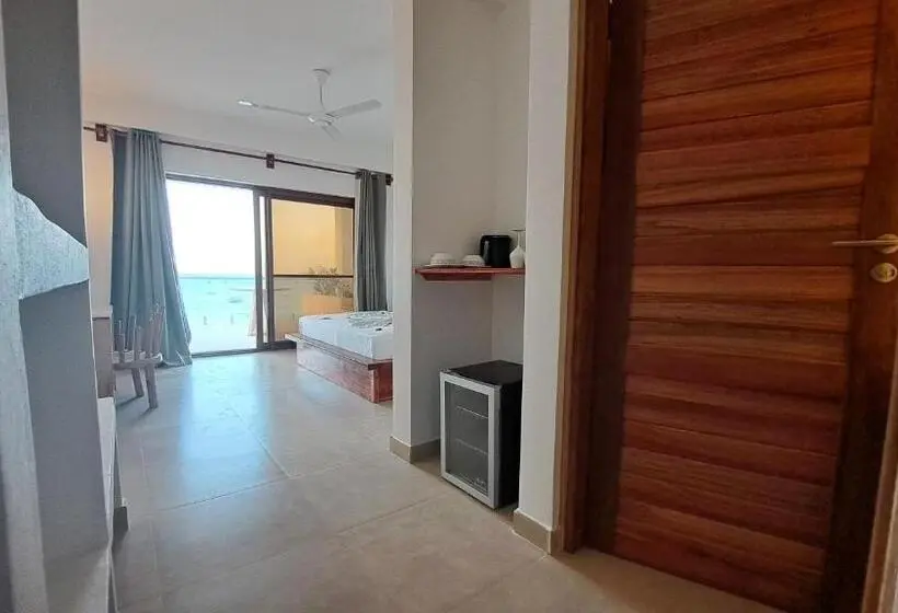 Deluxe-huone Merinäkymä, Aluna Beach Apartments