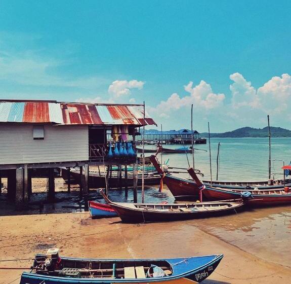 בקתה סטנדרטית עם נוף לים, Simple Life Bungalows