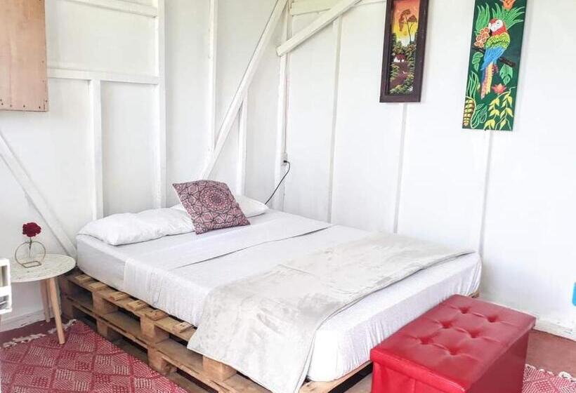 غرفة قياسية مطلة على الجبل, Rustico Arenal Glamping & Rooms