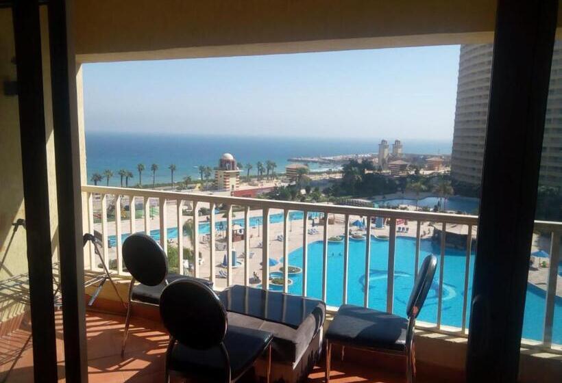آپارتمان 1 خوابه با چشم‌انداز دریا, Apartment Porto El Sokhna Pyramids