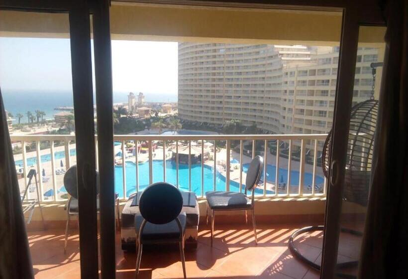 آپارتمان 1 خوابه با چشم‌انداز دریا, Apartment Porto El Sokhna Pyramids