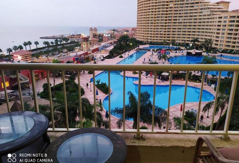 آپارتمان 1 خوابه با چشم‌انداز دریا, Apartment Porto El Sokhna Pyramids