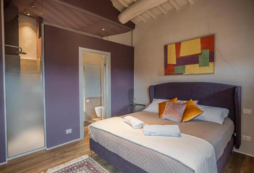 חדר דחוקס עם מיטת קינג, Relais Borgo Elissa