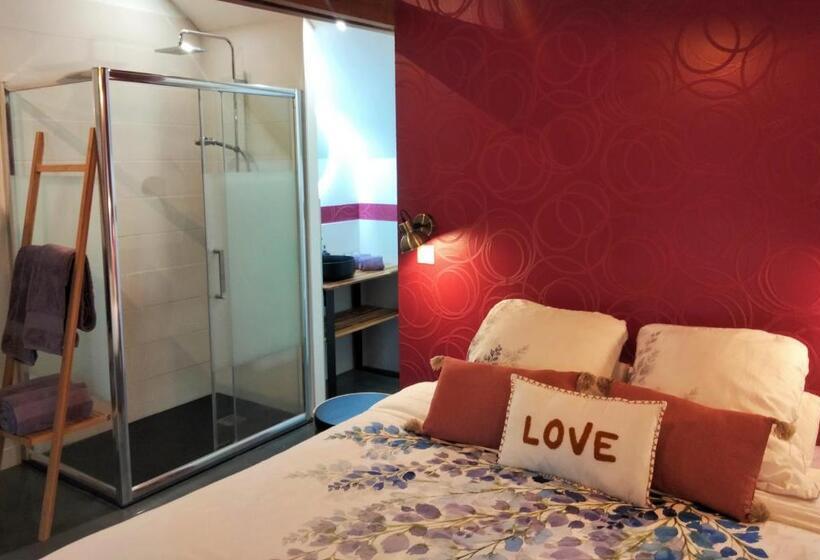 스탠다드 룸 가든 전망, Céshap Chambres D Hôtes Avec Jacuzzi