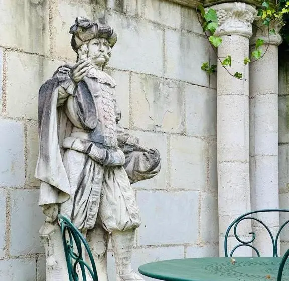 سوئیت جونیور با تراس, Maison D Hôtes Prince Face Au Château Du Clos Luce