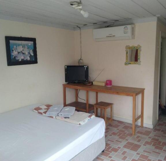 غرفة ديلوكس, บ้านมีสุขรีสอร์ท