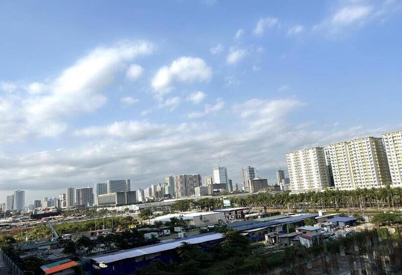 Quarto Deluxe com Sacada, Shore Residences Moa Dynastel Staycation