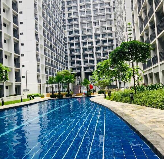 Quarto Deluxe com Sacada, Shore Residences Moa Dynastel Staycation