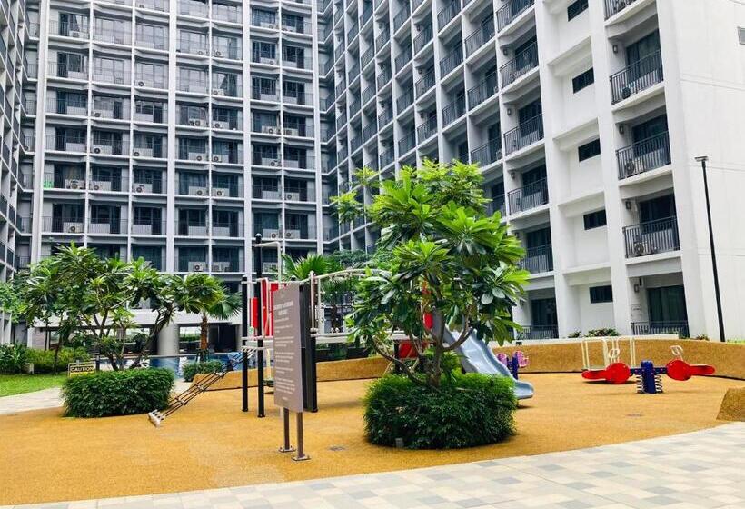 Quarto Deluxe com Sacada, Shore Residences Moa Dynastel Staycation