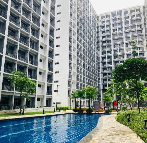 Quarto Deluxe com Sacada, Shore Residences Moa Dynastel Staycation