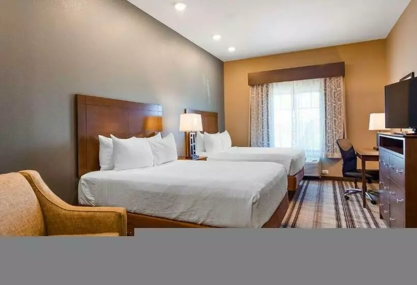キングサイズベッドのスタンダードルーム, Best Western Plus Overland Inn