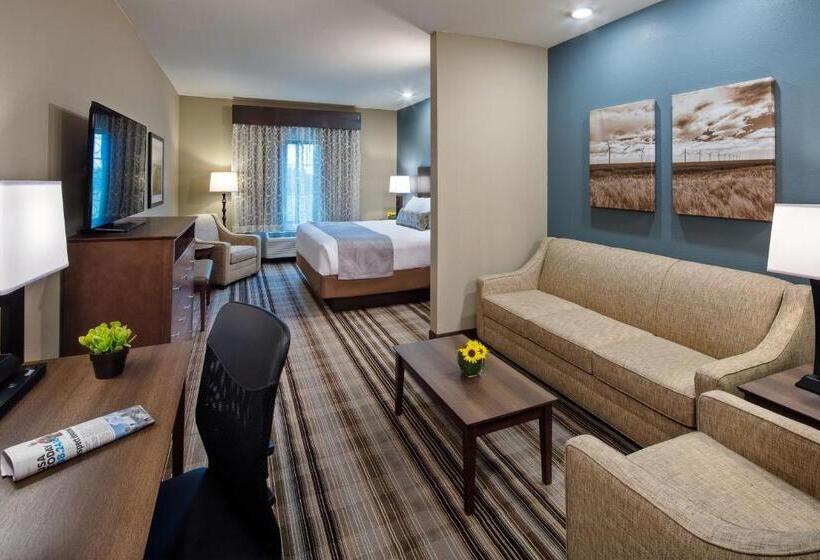 מיטת קינג בסוויטה, Best Western Plus Overland Inn