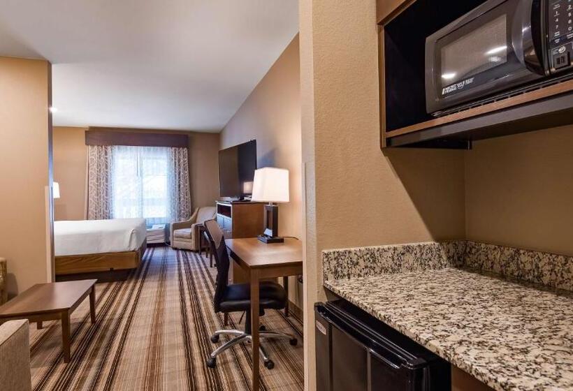 מיטת קינג בסוויטה, Best Western Plus Overland Inn