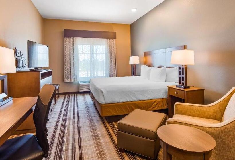 חדר סטנדרט, מיטת קינג, מותאם לאדם עם מוגבלויות, Best Western Plus Overland Inn