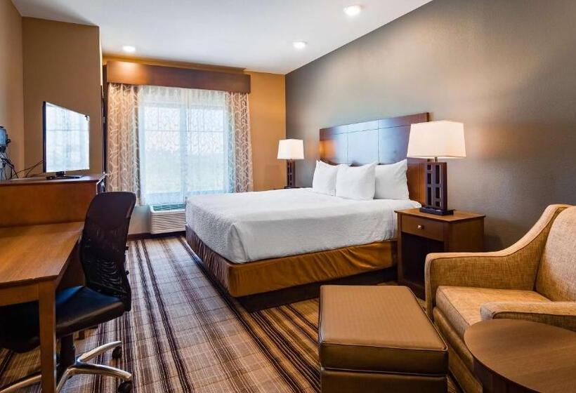 Номер Стандарт Кровать Кинг Адаптированный для Инвалидов, Best Western Plus Overland Inn