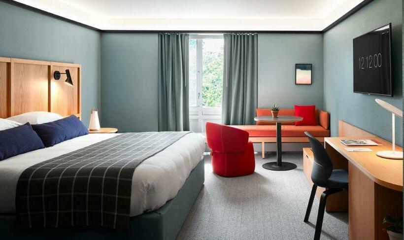 带大床的标准间, Haworth Hotel At Hope College