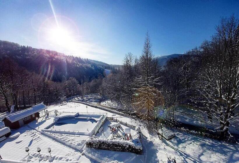 Deluxe Room Mountain View, Diuna Beskidy Ustroń   Dawny Kolejarz