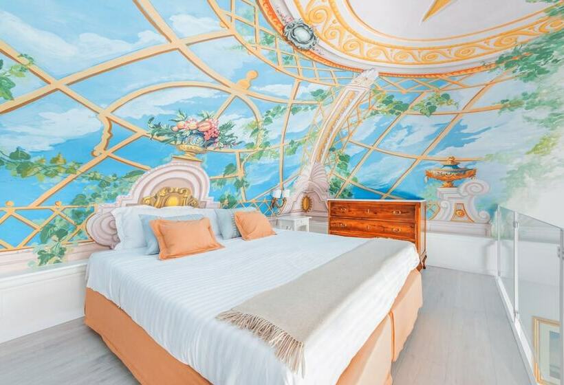 חדר דלוקס עם מרפסת, Palazzo Sassi