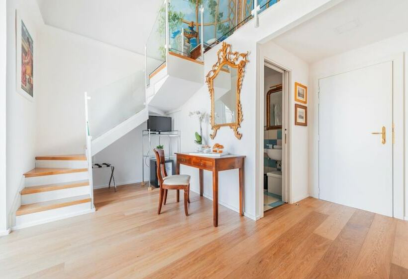 חדר דלוקס עם מרפסת, Palazzo Sassi