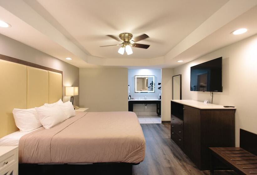 غرفة قياسية سرير كينج, Riverbend Motel & Cabins