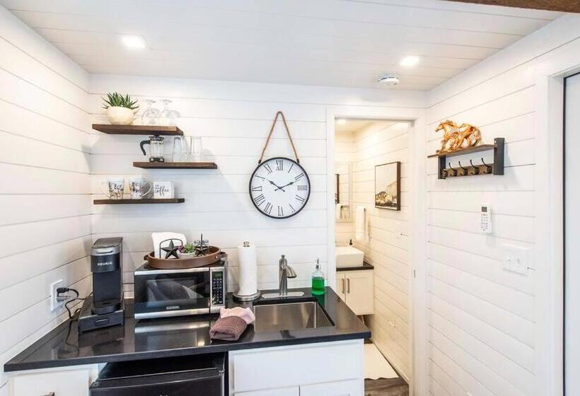 آپارتمان 1 خوابه, New The Wild West Cozy Container Home