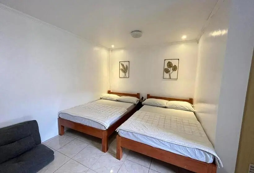 2ダブルベッドのスタンダードルーム, Nolina S Transient Rooms Alaminos, Pangasinan