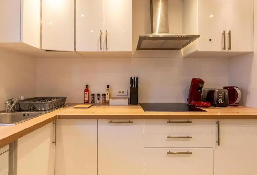 １ベッドルームアパートメント, Le Beau Refuge Parisien De Cergy   Parisian Modern Flat At Cergy