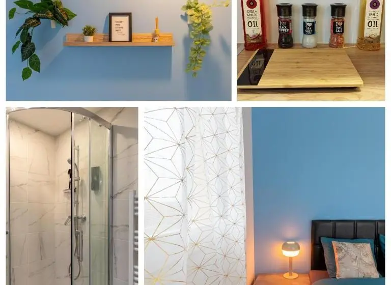 １ベッドルームアパートメント, Le Beau Refuge Parisien De Cergy   Parisian Modern Flat At Cergy