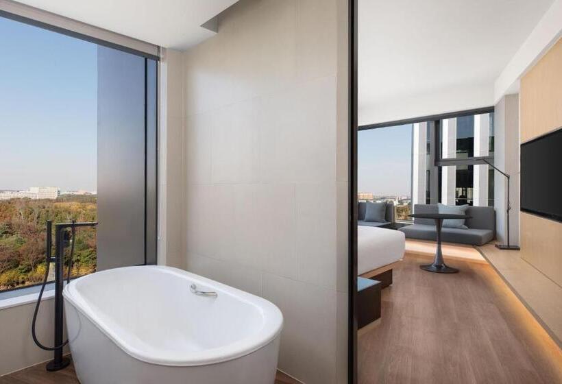 Номер Deluxe Кровать Кинг Вид на Город, Fairfield By Marriott Shanghai Lingang Special Area