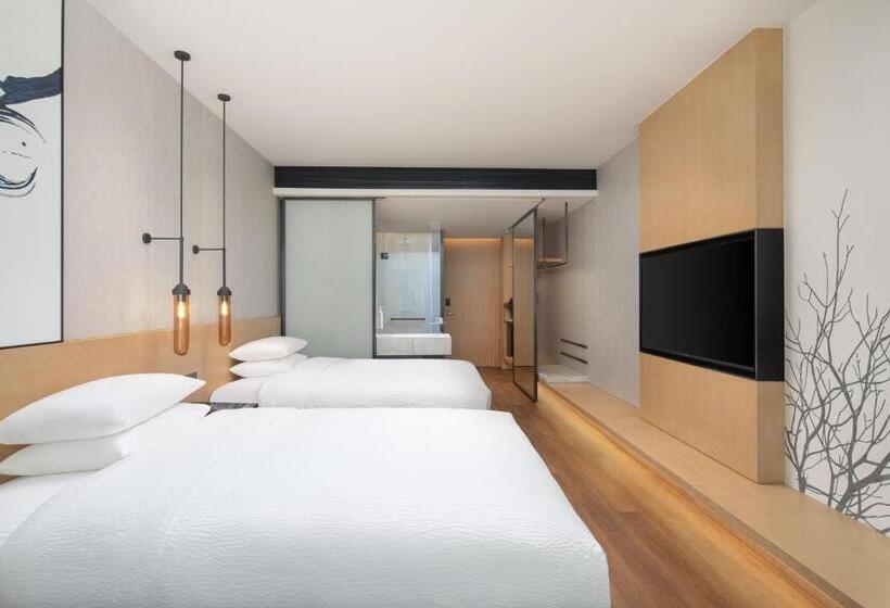 اتاق لوکس با چشم‌انداز شهر, Fairfield By Marriott Shanghai Lingang Special Area