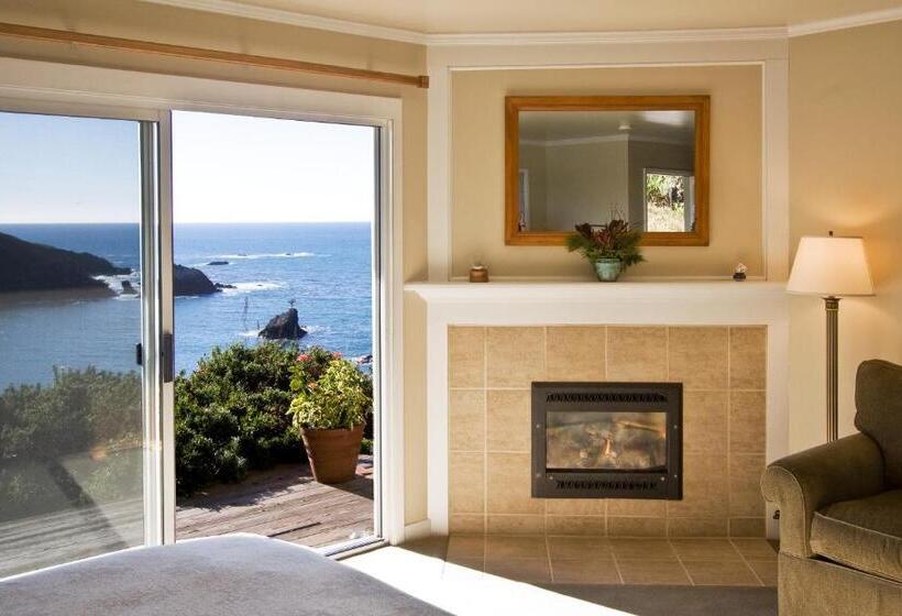キングサイズベッドのスタンダードルーム, Scp Mendocino Coast Lodge